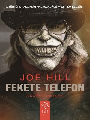 cover image of Fekete telefon